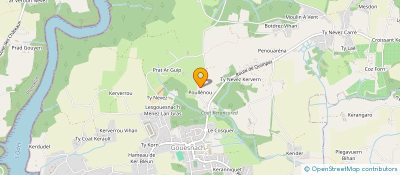 localisation de l'entreprise MONSIEUR GILLES ROGER à GOUESNACH
