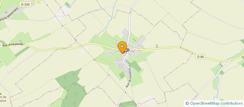 localisation de l'entreprise MONSIEUR GILLES ROGIEZ  HAUTEVILLE