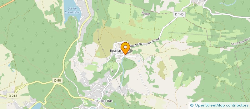 localisation de l'entreprise MONSIEUR GILLES ROHET  AYDAT