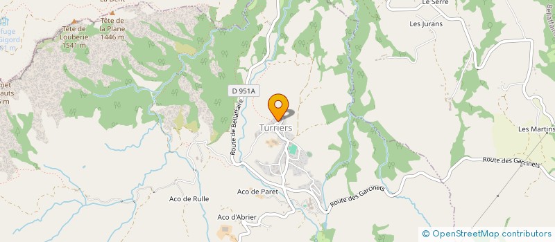 localisation de l'entreprise MONSIEUR GILLES ROLLAND  TURRIERS