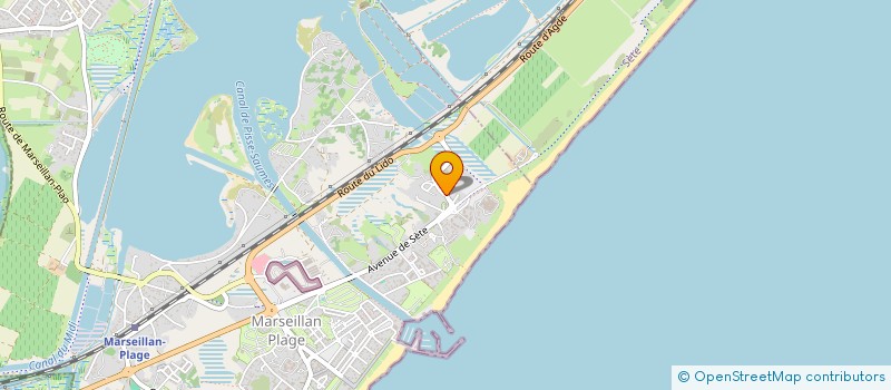localisation de l'entreprise MONSIEUR GILLES ROLLIN à MARSEILLAN