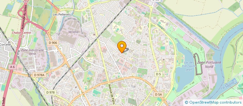 localisation de l'entreprise MONSIEUR GILLES ROLLINI  CHALON-SUR-SAONE