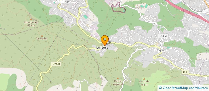 localisation de l'entreprise MONSIEUR GILLES ROMAN  PEYPIN