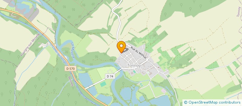 localisation de l'entreprise MONSIEUR GILLES ROMANELLI  TONNOY