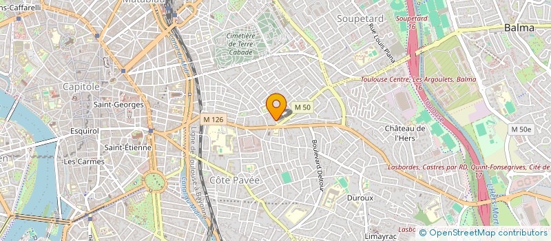 localisation de l'entreprise MONSIEUR GILLES ROMANO  TOULOUSE