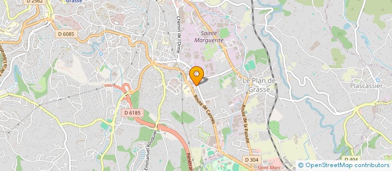 localisation de l'entreprise MONSIEUR GILLES ROMEO à GRASSE