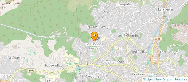 localisation de l'entreprise MONSIEUR GILLES ROSO à TOULON