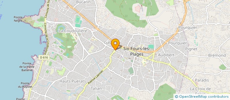 localisation de l'entreprise MONSIEUR GILLES ROUBELAT à SIX-FOURS-LES-PLAGES