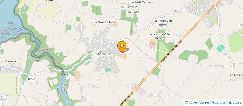 localisation de l'entreprise MONSIEUR GILLES ROUGET à LAMBALLE-ARMOR
