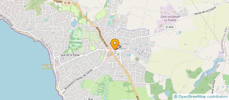 localisation de l'entreprise MONSIEUR GILLES ROUSSEAU  SAINT-NICOLAS-DU-PELEM