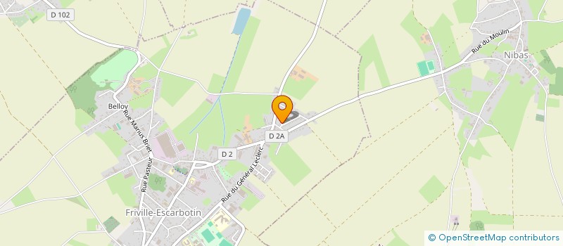 localisation de l'entreprise MONSIEUR GILLES ROUSSEL à FRIVILLE-ESCARBOTIN