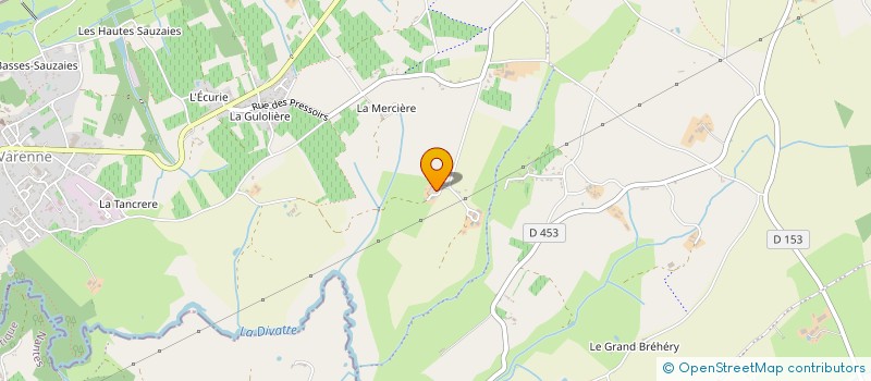 localisation de l'entreprise MONSIEUR GILLES ROUSSELIERE  OREE-D'ANJOU