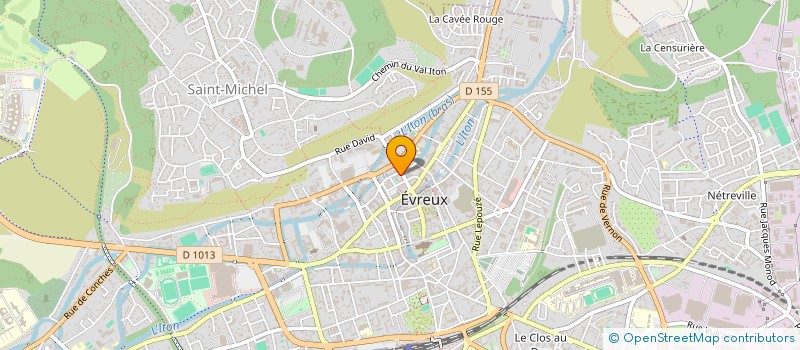 localisation de l'entreprise MONSIEUR GILLES ROUX à EVREUX