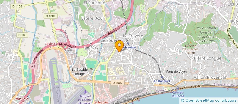localisation de l'entreprise MONSIEUR GILLES ROUX à CANNES