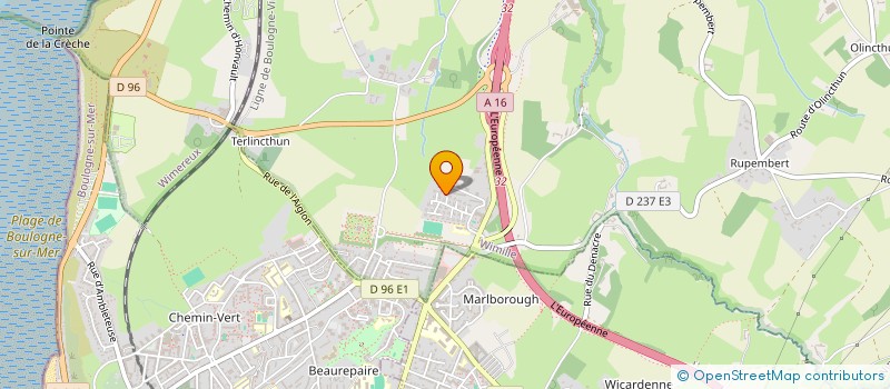 localisation de l'entreprise MONSIEUR GILLES ROYER  WIMILLE