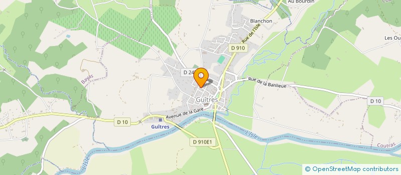 localisation de l'entreprise MONSIEUR GILLES RULA à GUITRES