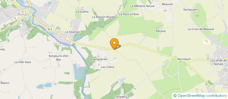 localisation de l'entreprise MONSIEUR GILLES SABLE  BREHAN