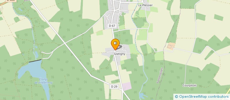 localisation de l'entreprise MONSIEUR GILLES SAINT-JEAN  FONTENAILLES