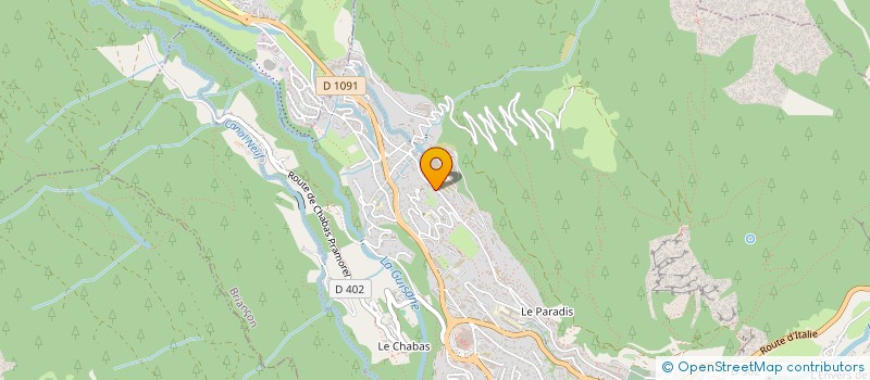 localisation de l'entreprise MONSIEUR GILLES SALLE à BRIANCON