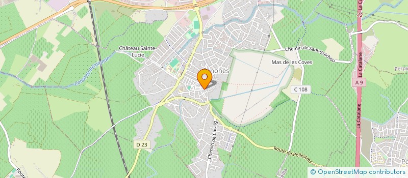 localisation de l'entreprise MONSIEUR GILLES SAMMUT  CANOHES