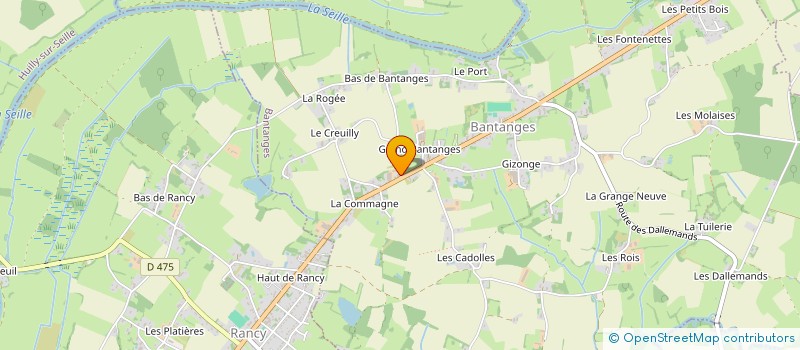 localisation de l'entreprise MONSIEUR GILLES SANCHEZ  BANTANGES