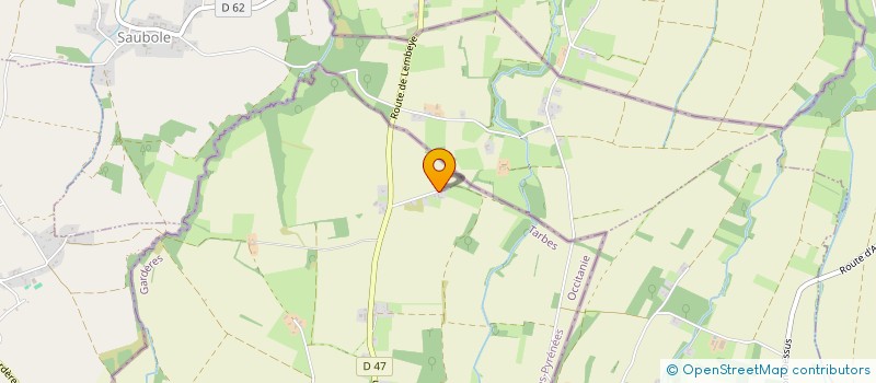 localisation de l'entreprise MONSIEUR GILLES SANCHO  GARDERES