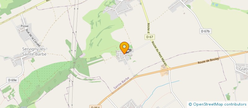 localisation de l'entreprise MONSIEUR GILLES SARTOR  VRY