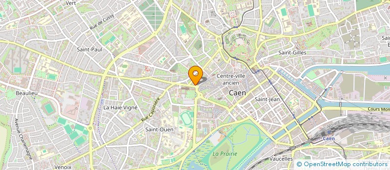 localisation de l'entreprise MONSIEUR GILLES SAUVAGE à CAEN