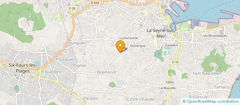 localisation de l'entreprise MONSIEUR GILLES SCANNAPIECO à LA SEYNE-SUR-MER