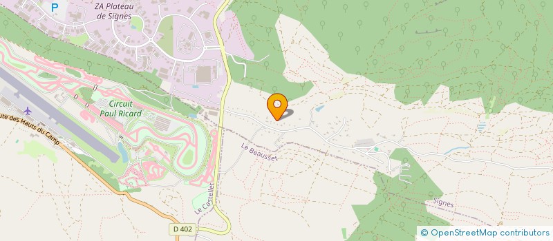 localisation de l'entreprise MONSIEUR GILLES SCAVIO  SIGNES