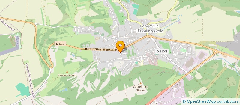 localisation de l'entreprise MONSIEUR GILLES SCHMITT à LONGEVILLE-LES-SAINT-AVOLD