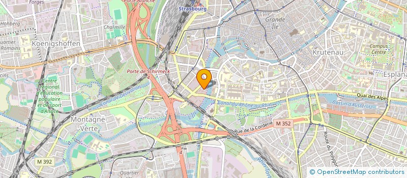 localisation de l'entreprise MONSIEUR GILLES SCHNEIDER  STRASBOURG