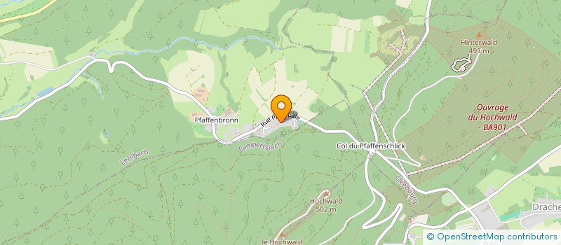 localisation de l'entreprise MONSIEUR GILLES SCHNOERING  LEMBACH