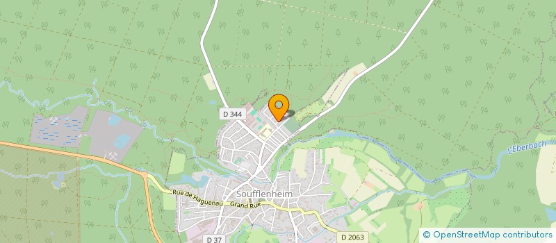 localisation de l'entreprise MONSIEUR GILLES SCHWEITZER  SOUFFLENHEIM