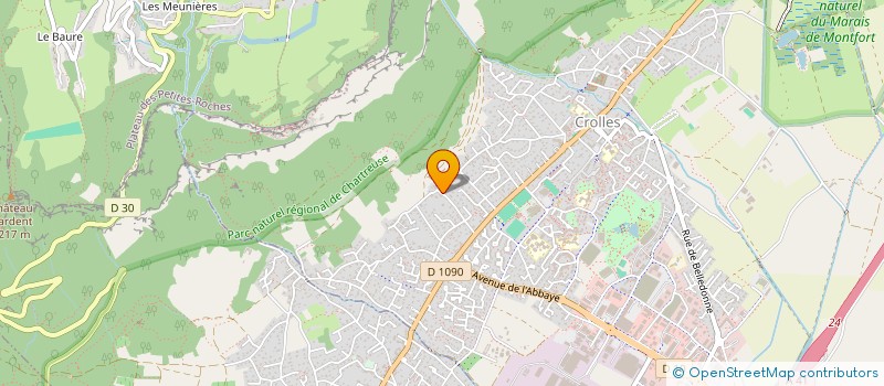 localisation de l'entreprise MONSIEUR GILLES SCIPPA à CROLLES