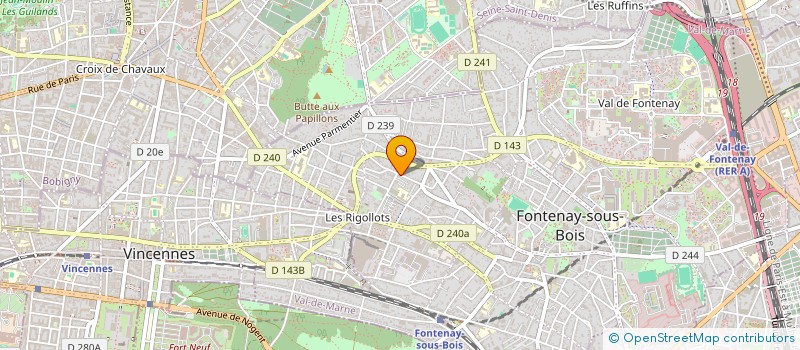 localisation de l'entreprise MONSIEUR GILLES SECLIN à FONTENAY-SOUS-BOIS