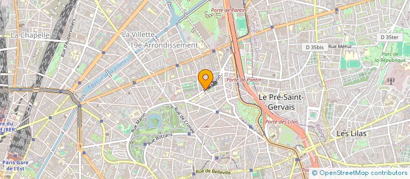 localisation de l'entreprise MONSIEUR GILLES SEEG MULLER  PARIS