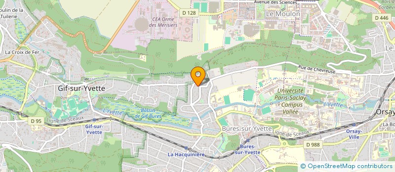 localisation de l'entreprise MONSIEUR GILLES SEGURA  BURES-SUR-YVETTE