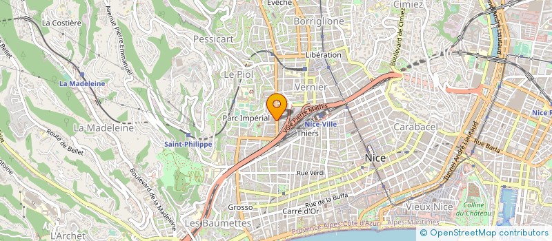 localisation de l'entreprise MONSIEUR GILLES SEIGNAN à NICE