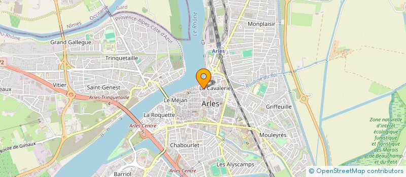 localisation de l'entreprise MONSIEUR GILLES SELLIER  ARLES