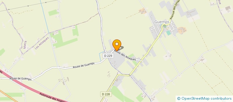 localisation de l'entreprise MONSIEUR GILLES SENICOURT à GUEMPS