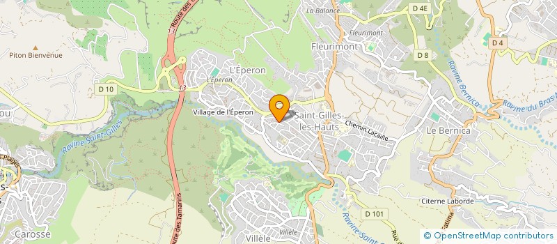 localisation de l'entreprise MONSIEUR GILLES SERAPHIN  SAINT-PAUL