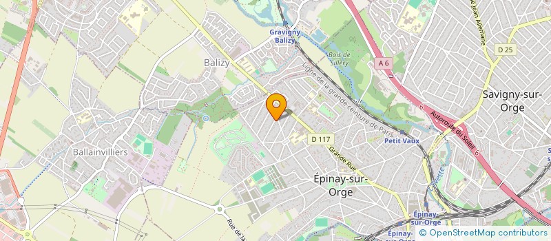 localisation de l'entreprise MONSIEUR GILLES SIEYE  EPINAY-SUR-ORGE