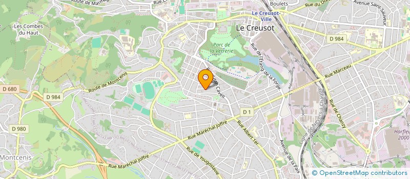 localisation de l'entreprise MONSIEUR GILLES SIGNOL à LE CREUSOT