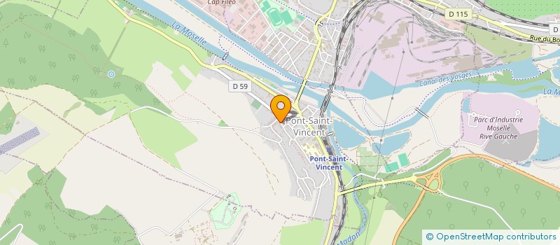 localisation de l'entreprise MONSIEUR GILLES SILVY-LELIGOIS  PONT-SAINT-VINCENT