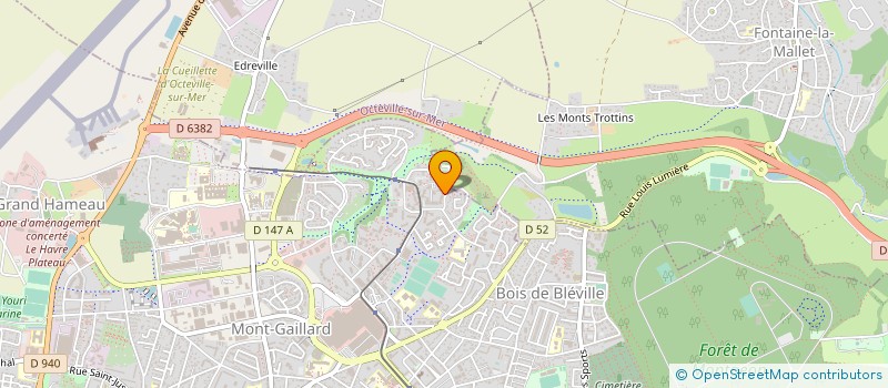 localisation de l'entreprise MONSIEUR GILLES SIMON à LE HAVRE