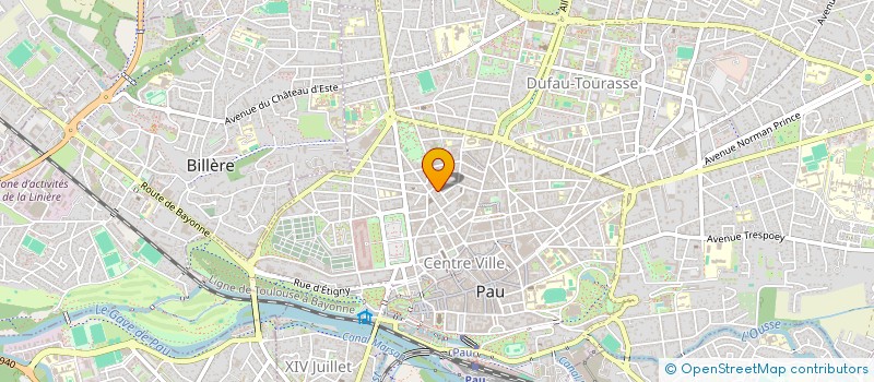 localisation de l'entreprise MONSIEUR GILLES SIMON à PAU