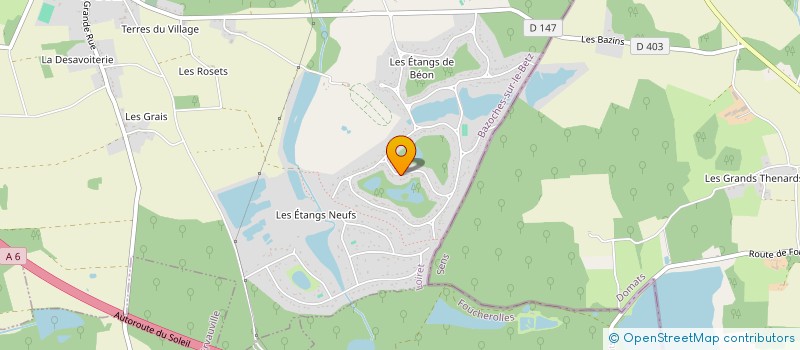 localisation de l'entreprise MONSIEUR GILLES SIMONNOT à BAZOCHES-SUR-LE-BETZ