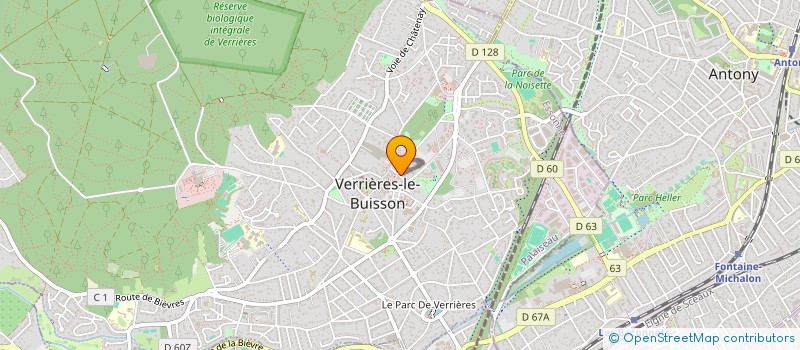 localisation de l'entreprise MONSIEUR GILLES SINANIAN à VERRIERES-LE-BUISSON