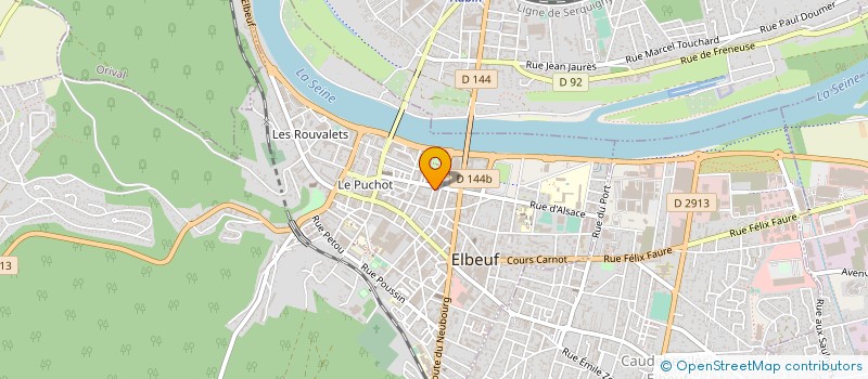 localisation de l'entreprise MONSIEUR GILLES SOLMON à ELBEUF